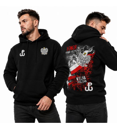 BLUZA Z KAPTUREM HONOR